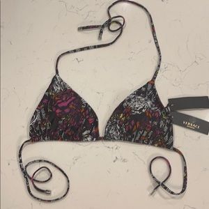 🚨SOLD🚨Versace String Bikini Top NWT